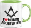 Architket Tasse Geschenk Ich Liebe Meinen Architekten Produktbild-Vorschau 1