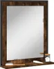 Koupelnové zrcadlo s poličkou kouřový dub 50x12x60 cm Náhled obrázku produktu 2