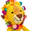 Handgestrickter Löwe "Lio" gehäkelt Spielzeug 28 cm aus Produktbild-Vorschau 2