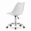 Fotel obrotowy Valora ALBA - biały | Minimalistyczny fotel Podgląd zdjęcia produktu 4