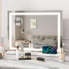 Puluomis make-up zrcadlo kosmetické zrcadlo 58x45 cm Náhled obrázku produktu 1