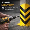 Paraspigoli in acciaio da 40 cm – Protezione per scaffali e Anteprima dell’immagine prodotto 5