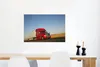 MuchoWow® Poster Rot gefärbter Lastkraftwagen 60x40 cm - Produktbild-Vorschau 5