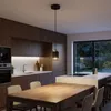 Hängeleuchte, Metall schwarz gold, H 120 cm Produktbild-Vorschau 3