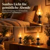 Akku Tischlampe kabellos, Retro Tischleuchte mit Produktbild-Vorschau 5