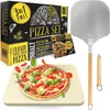 Backstein für Backofen & Gasgrill inkl. Pizzasschieber, 3er Produktbild-Vorschau 1
