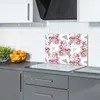 Glas-Herdabdeckplatte Glaskeramikfeldabdeckung Spritzschutz Produktbild-Vorschau 2