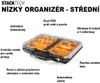 Toughbuilt StackTech TB-B1-O-10 flacher Organizer 54 x 48 x Produktbild-Vorschau 10