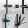 Collage showing how to assemble and use a shower rod system. Anteprima dell’immagine prodotto