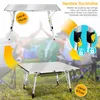 KESSER® Campingtisch faltbar Klapptisch mit Aluminiumrahmen Produktbild-Vorschau 3