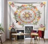 Tapestry Wall Hanging Bohemian, Zodight Mandala Floral Produktbild-Vorschau 5