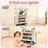 GOPLUS Kinder Kaufladen, Kaufmannsladen mit 2 Ablagen, Produktbild-Vorschau 5