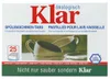 Klar Spülmaschinen-Tabs Ohne Duft 25 St. , 500 g Produktbild-Vorschau 4