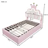 Prinzessinbett mit LED-Beleuchtung und Stauraum, 90x200cm, Produktbild-Vorschau 7