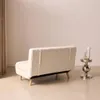sweeek - 2-Sitzer Schlafsofa mit Bouclé-Bezug - Creme Produktbild-Vorschau 8