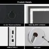 Puluomis kosmetické zrcadlo 70x55 cm stmívatelné s LED Náhled obrázku produktu 9