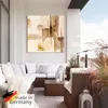 ARTland Wandbild Alu für Innen & Outdoor Goldene Silhouette Produktbild-Vorschau 5
