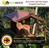 EcoDeco Vogelhaus zum Aufhängen, wetterfestes Produktbild-Vorschau 6