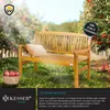 Panchina da giardino KESSER® in legno, resistente alle Anteprima dell’immagine prodotto 5