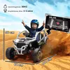 AIYAPLAY Kinder Elektroauto 12V KAWASAKI Kinderauto UTV mit Produktbild-Vorschau 3