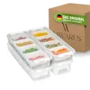 Zestaw 4 pojemników do przechowywania Viwares – hermetyczne Podgląd zdjęcia produktu 1
