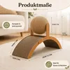 2-in-1 Kaninchen Kratzspielzeug – Sisalball 360° und Produktbild-Vorschau 3