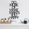 Wallity, Do More Of What Makes You Happy, 41 x 70 cm, Produktbild-Vorschau 1