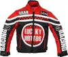 Kinder Motorradjacke Bikerjacke Motorrad Racing Winddicht Produktbild-Vorschau 1