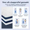 Matras 160x200 cm (26 cm dik) met geïntegreerde topper - Productafbeelding-voorbeeld 9