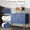 Kredens Merax z 3 drzwiami i regulowanymi półkami, komoda z Podgląd zdjęcia produktu 7