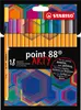 STABILO Fineliner -  point 88 - ARTY - 18er Pack - 18 Produktbild-Vorschau 1