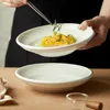 Suppenteller Set 4-teilig Keramik Ø22 cm – Tiefe Teller für Produktbild-Vorschau 3