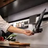 Kesseböhmer Linero MosaiQ Tablet Halterung graphitschwarz Produktbild-Vorschau 5