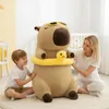 Mascotte grande peluche giocattolo capibara con anatra 100 Anteprima dell’immagine prodotto 5