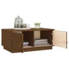 vidaXL Couchtisch Honigbraun 80x50x35 cm Massivholz Kiefer Produktbild-Vorschau 4