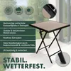 BRUBAKER Gartentisch Bergamo - 58 x 58 cm Balkontisch Produktbild-Vorschau 2