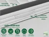 Vysoce kvalitní sedmizónová pružinová matrace | 80 x 200 cm Náhled obrázku produktu 4