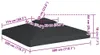 vidaXL Toit de remplacement pour pavillon 310 g/m² gris Voir les images du produit 5