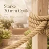 TIMBERMIK Jutové lano prírodné Ø30 mm na meter – záhradné Náhľad obrázku produktu 8