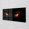 Glasbilder 120x60 Wandkunst glühende Augen Produktbild-Vorschau 2