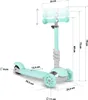 Hulajnoga Trójkołowa Ricokids Buggy - Miętowa Podgląd zdjęcia produktu 7