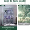 INONEFT Glazen displaykast, vrijstaand model met Productafbeelding-voorbeeld 6