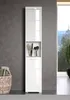 trendteam Bad Hochschrank Amanda Weiß Melamin/Weiß Produktbild-Vorschau 9