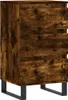 vidaXL Sideboard Räuchereiche 40x35x70 cm Holzwerkstoff Produktbild-Vorschau 2