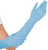 Nitril-Handschuh Extra Safe Superlong puderfrei XL 40cm Produktbild-Vorschau 1