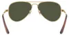 RAY-BAN Aviator Max Sonnenbrille gold 58 Produktbild-Vorschau 3