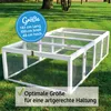 zooprinz Auslaufgehege Rabbit Run | Weiß | 100x48x181cm Produktbild-Vorschau 3