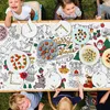 Kleurplaat tafelkleed Kerstmis, 183 x 86 cm, knutselposter, Productafbeelding-voorbeeld 7