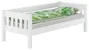 Weißes Couchbett Einzelbett 90x200 Massivholzbett Sofabett Produktbild-Vorschau 1