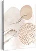 MuchoWow® - Leinwandbilder - Aquarell - Beige - Pastell - Produktbild-Vorschau 1